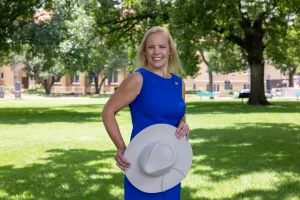 Terri Flow exercises her ‘superpower’ to help organize the city’s eponymous ship’s decommissioning