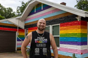 Rainbow house offers embrace to Haltom City neighborhood during Pride
