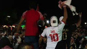 ‘We made history’: Jordan fans celebrate the country’s first World Cup appearance
