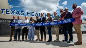 Ribbon-cutting ceremony opens Texas Health Mansfield Stadium to the public