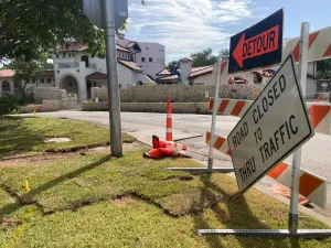 Rogers Avenue drainage construction near TCU scheduled for August completion
