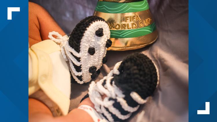 Methodist Health's NICU babies are ready for the World Cup